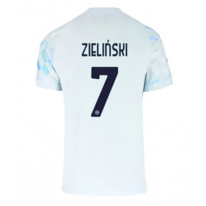 Inter Milan Piotr Zielinski #7 Replika Udebanetrøje 2025-26 Kortærmet